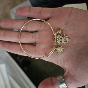 Gold Star Charm Bracelet